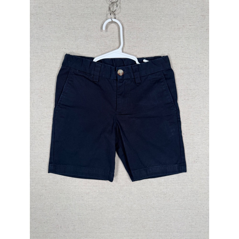 Polo Ralph Lauren Kids Navy Blue Classic Polo Chino Shorts Size 4/4T Adjustable